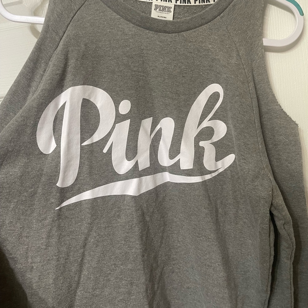 PINK Victoria's Secret Women's Cold Shoulder Sweater